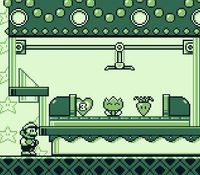 une photo d'Ã©cran de Super Mario Land 2 sur Nintendo Game Boy